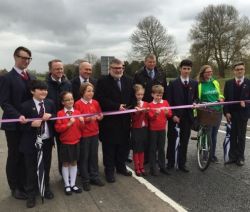 Completed Bedford Western Bypass is officially opened